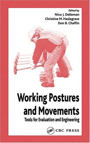 Couverture : Working postures and movements