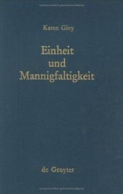 Couverture : Einheit und Mannigfaltigkeit