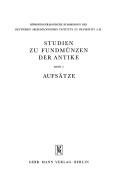 Couverture : Aufsätze