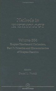 Couverture : Enzyme kinetics and mechanism.