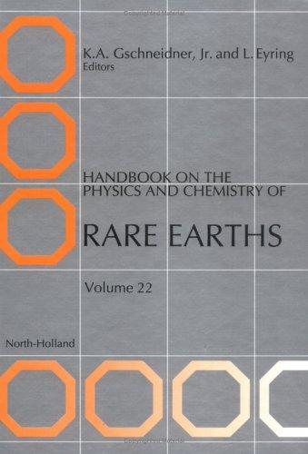 Couverture : Handbook on the Physics and Chemistry of Rare Earths 