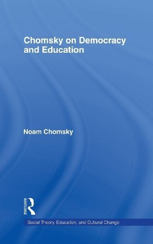 Couverture : Chomsky on Democracy and Education (Education, Social Theory, and Cultural Change Series)