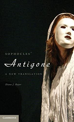 Couverture : Sophocles' Antigone