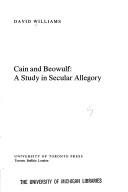 Couverture : Cain and Beowulf