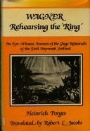 Couverture : Wagner rehearsing the 'Ring'