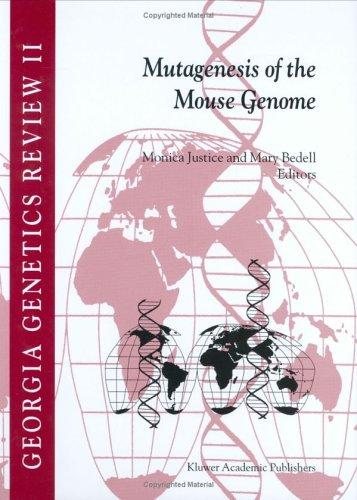 Couverture : Mutagenesis of the mouse genome