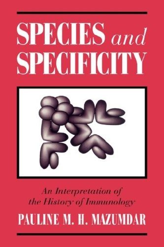 Couverture : Species and specificity