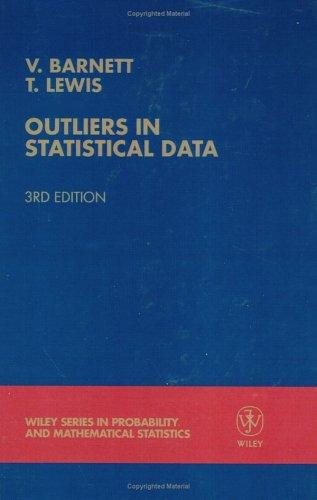 Couverture : Outliers in statistical data