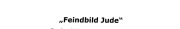 Couverture : Feindbild Jude