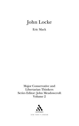 Couverture : John Locke
