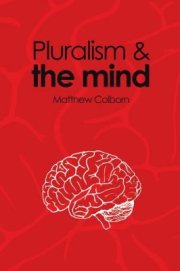 Couverture : Pluralism and the Mind