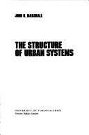 Couverture : The structure of urban systems