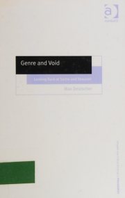 Couverture : GENRE AND VOID: LOOKING BACK AT SARTRE AND BEAUVOIR.