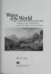 Couverture : Ways of the world