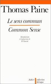 Couverture : Le sens commun