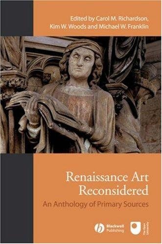 Couverture : Renaissance Art Reconsidered an Anthology of Primary Sources
