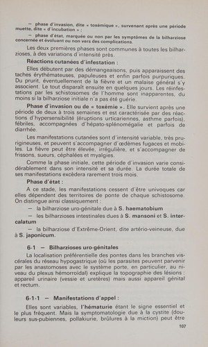 Couverture : Parasitologie, mycologie
