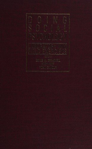Couverture : Doing social psychology