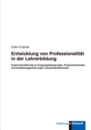 Couverture : Entwicklung von Professionalität in der Lehrerbildung
