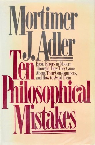 Couverture : Ten philosophical mistakes