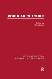 Couverture : Critical concepts in media and cultural studies