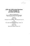 Couverture : AIDS and AIDS-related infections