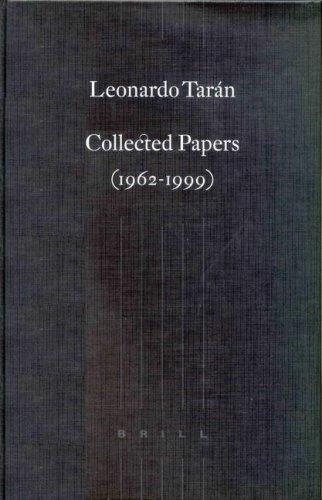 Couverture : Collected papers (1962-1999)