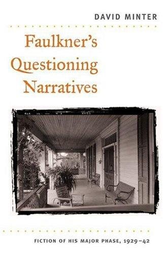 Couverture : Faulkner's questioning narratives