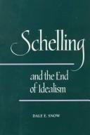 Couverture : Schelling and the end of idealism