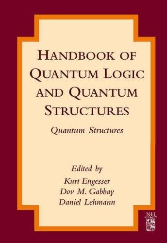 Couverture : Handbook of Quantum Logic and Quantum Structures