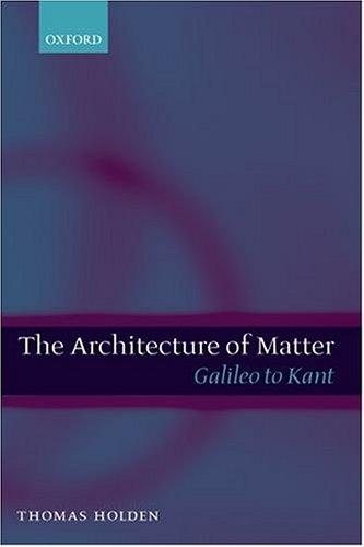 Couverture : The architecture of matter