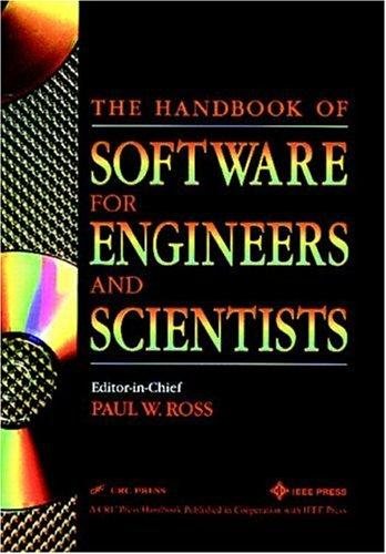 Couverture : The handbook of software for engineers and scientists