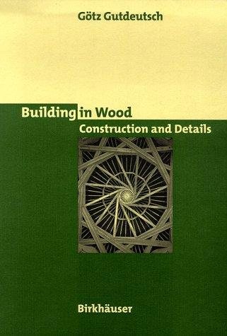 Couverture : Building in wood