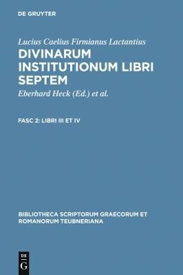 Couverture : Libri III et IV