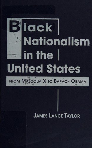 Couverture : Black nationalism in the United States