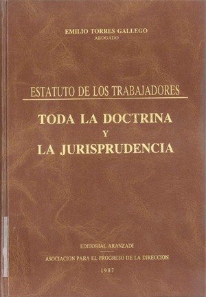 Couverture : Estatuto de los trabajadores