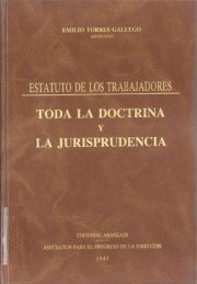 Couverture : Estatuto de los trabajadores