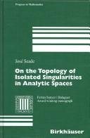 Couverture : On the topology of isolated singularities in analytic spaces