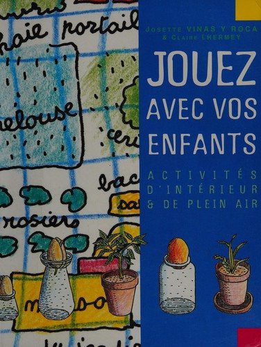 Couverture : Jouez avec vos enfants