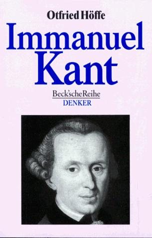Couverture : Immanuel Kant