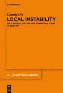 Couverture : Local Instability