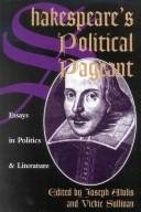 Couverture : Shakespeare's political pageant
