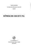 Couverture : Studien zur römischen Literatur.