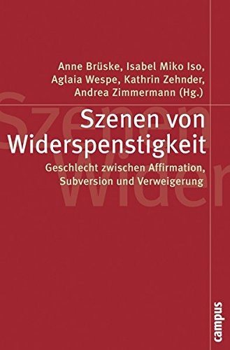 Couverture : Szenen von Widerspenstigkeit