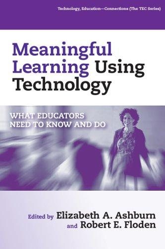Couverture : Meaningful learning using technology