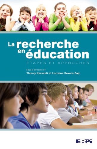Couverture : LA RECHERCHE EN EDUCATION 3E EDITION