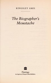 Couverture : The biographer's moustache