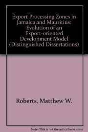 Couverture : Export processing zones in Jamaica and Mauritius