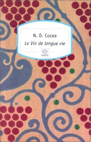 Couverture : Le Vin de longue vie