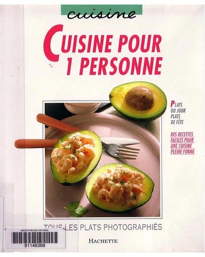 Couverture : Cuisine pour 1 personne